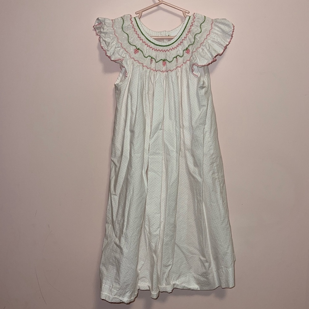 Girls Smocked Dress
